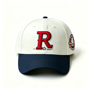Custom Embroidery Baseball Cap RIVALEX Patch Logo Structured Dad <b>Hat</b> Unisex Curved Brim Sports Outdoor Daily Wear Dot 100% - Product Image 3