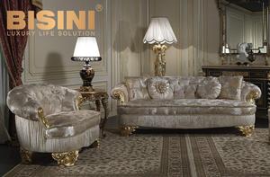 Colección de sofás tapizados clásicos de París, muebles exclusivos para <span class=keywords><strong>sala</strong></span> de estar - Product Image 4