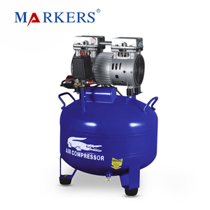 Compresor <span class=keywords><strong>de</strong></span> <span class=keywords><strong>Aire</strong></span> Dental Portátil Eléctrico <span class=keywords><strong>de</strong></span> 220V, Silencioso, <span class=keywords><strong>de</strong></span> 25 Litros, Marca MARKERS - Product Image 1