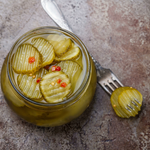 Premium Crinkle Cut Spicy Gherkins Vinegar Brine Mason <b>Jar</b> Packaging | Kosher Certified | OEM Private Label | BRC IFS Certified - Product Image 1