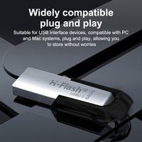 Flashdisk Logam Custom 2.0 3.0 USB Stick 16G 32GB Cle Usb Flash Disk 64 GB Pen Drive Mini USB Flash Drive