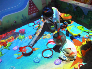 Équipement de publicité 3D Projection Sable Projecteur De <span class=keywords><strong>Sol</strong></span> <span class=keywords><strong>Interactif</strong></span> <span class=keywords><strong>Jeux</strong></span> pour Enfants - Product Image 4