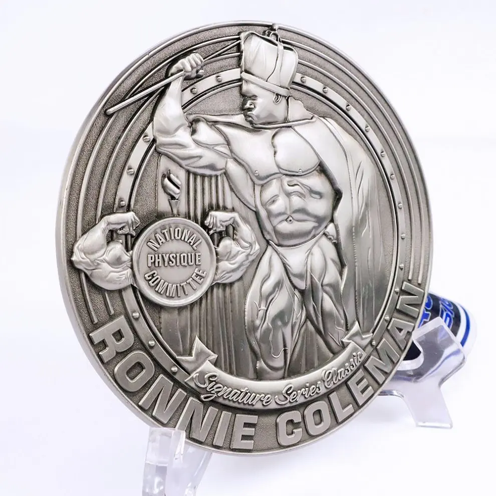 2D 3D Custom Bodybuilding Taekwondo Sport medaille Trophäen medaillen ramy