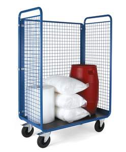 Chariot industriel vietnamien de haute qualité, neuf, à un niveau, chromé, OEM/ODM, avec roues pour un déplacement facile - Product Image 2