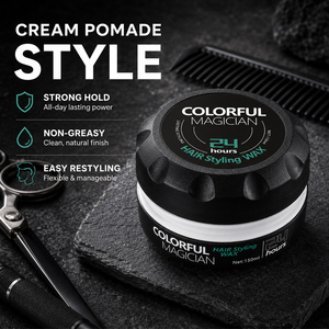Cera para el Cabello de Fijación Fuerte, No Grasosa, Fácil de Peinar, Producto para el Cabello para Todo Tipo de Cabello, Marca Privada - Product Image 1