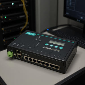 Servidor de Dispositivos Externos Moxa NPort 5610-8-DT-J, Módulo Ethernet con 8 Puertos Seriales - Product Image 2