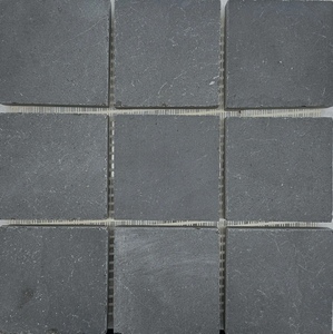Pavés pavés pavés <span class=keywords><strong>gris</strong></span> belge en pierre bleue de pierre naturelle d'arrière-cour - Product Image 1