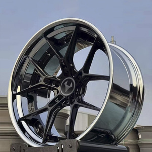 Jantes forgées en 2 parties personnalisées de 18, 19, 20, 21 pouces à profil profond 5X120 5X112 5x114.<span class=keywords><strong>3</strong></span> pour <span class=keywords><strong>BMW</strong></span> M2 F87 Série <span class=keywords><strong>3</strong></span> G80 M3 G82 M4 Mercedes - Product Image 3