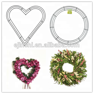 12 Inch Round Deco Bundle of 12pcs Mesh <strong>Wreath</strong> Wire <strong>Frames</strong> for Wedding Decoration - Product Image 6