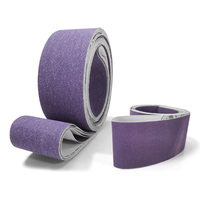 Nouvelles alternatives de modèles d'usine : Bandes abrasives en céramique de couleur violette 726A, grains P80-P400, pour usage médical