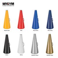 Megáfono personalizable con logo para animación en baloncesto, fútbol, escuela, fiestas, reuniones de equipos, megáfono portátil para animación.