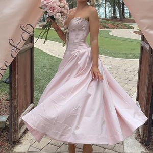 RedPeony <span class=keywords><strong>abbigliamento</strong></span> donna 2024 Sexy abito corsetto senza spalline Midi festa di <span class=keywords><strong>natale</strong></span> nero elegante abito per eventi nuziali - Product Image 4