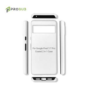Coque de téléphone vierge 2-en-1 Prosub 3D par sublimation, en PC et TPU, avec revêtement de sublimation, pour <span class=keywords><strong>Google</strong></span> <span class=keywords><strong>Pixel</strong></span> <span class=keywords><strong>7</strong></span> <span class=keywords><strong>Pro</strong></span> - Product Image 3