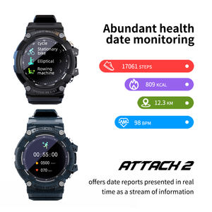 Reloj Inteligente LOKMAT <span class=keywords><strong>ATTACK</strong></span> 2, Monitor de Actividad Física con Pantalla Táctil Completa, Monitor de Ritmo Cardíaco Global, Reloj Inteligente Deportivo para Hombre, Compatible con Android e iOS - Product Image 5