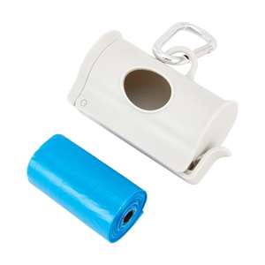 Dispensador de bolsas de plástico multifunción de lujo para caca de perro con Clips para perros y gatos, soporte para bolsa de caca para paseos, otras necesidades de cuidado de animales - Product Image 1