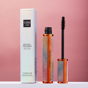 Máscara de Pestañas OBO Cosmetic SENANA, la <span class=keywords><strong>Mejor</strong></span> para Permanente de Pestañas, Empaque de Lujo con Brillantina, Máscara de Pestañas 3D con Fibra, Más Gruesa, Más Larga, Resistente al Agua - Product Image 4