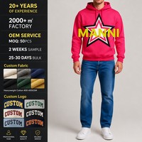 Sudadera con Capucha Personalizada de Alta Calidad, Tejido Francés Anti-Pilling, Corte Holgado con Hombros Caídos, Estampado Digital, Fabricante OEM
