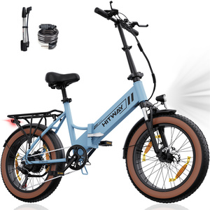 <span class=keywords><strong>Vélo</strong></span> <span class=keywords><strong>Électrique</strong></span> <span class=keywords><strong>Pliable</strong></span> <span class=keywords><strong>HITWAY</strong></span> BK20 48V 20'' à Prix d'Usine, 7 Vitesses, 250W, Pneus Larges, Certifié CE, Compact, Tout-Terrain - Product Image 3