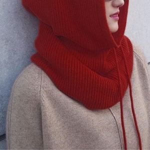 Cagoule d'hiver unisexe en coton 100% avec logo brodé, en peluche de luxe, tricot côtelé, chaude, avec cordon de serrage, pour le sport, la pêche et la plage - Product Image 2