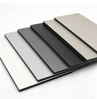 Panneau composite en aluminium (ACP) durable, ignifuge et antistatique, matériau de façade extérieur personnalisé pour bâtiments préfabriqués et appartements