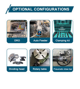 Kit d'accessoires tout-en-un pour fraiseuse universelle à tourelle verticale-horizontale Bridgeport, <span class=keywords><strong>machine</strong></span> à fraiser pour le travail des métaux - Product Image 6