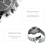 Montres de plongée pour hommes en titane de luxe de haute qualité avec mouvement YN15, étanches à 300 m, logo personnalisé, lumineuses, bracelet en acier inoxydable