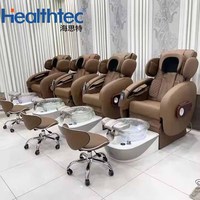 Silla de Pedicura de Lujo Cómoda con Spa para Pies, Venta al Por Mayor