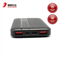 Batterie externe 12000mAh, charge rapide 20W PD, chargeur portable USB-C/Micro USB entrée/sortie, pack de batterie pour iPhone pour Android, câble