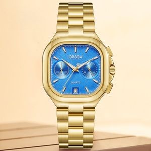 Montre multifonctionnelle carrée Parrot - Montre de luxe pour homme avec calendrier - Vente en gros d'usine Montre à quartz - Product Image 3