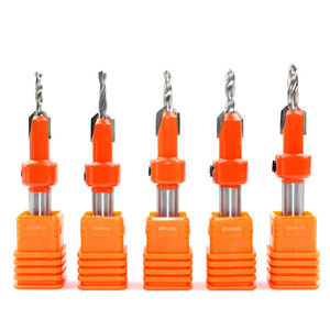 Orange Countersunk <b>Drill</b> <b>Bit</b> 2.8x8mm Adjustable Depth 5-25mm For Woodworking Screw Installation - Product Image 4