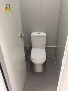 Inodoro prefabricado Park Baño móvil 20Ft <span class=keywords><strong>WC</strong></span> al aire libre Contenedor Casa Inodoro prefabricado Ducha Baño modular Inodoro portátil - Product Image 6