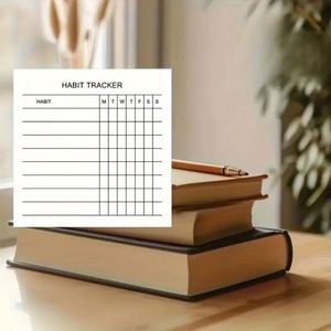 Essential 50-Page Habit Formation <b>Memo</b> <b>Pad</b> for Back-to-School Planning & Office Reminders for Study - Product Image 3