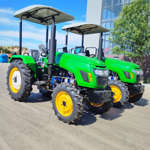 Mini-tracteur agricole compact pour travaux de terrassement, avec remorque, à vendre - Product Image 4