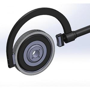 BETA - 014850002 Outil demi-lune avec mâchoires en aluminium pour bloquer les poulies multi-rainures-EAN 8014230873596 ENGINE AND TIMING SET - Product Image 2