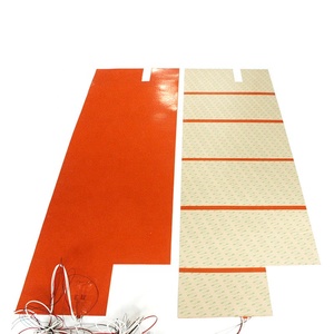 Aangepaste 200 Graad 9V 12 Volt 36V 48V 120V 220V Industrieel Elektrisch Flexibel Verwarmingselement <span class=keywords><strong>Pad</strong></span> Rubber Siliconen Verwarmer - Product Image 2