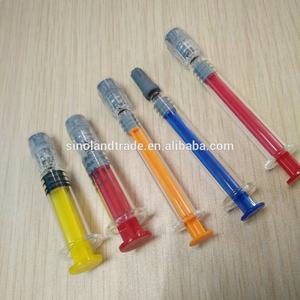 Seringue préremplie en verre colorée de 1 ml avec embout Luer Lock et butée de sécurité pour l'acide hyaluronique et les produits de comblement cutané - Product Image 6