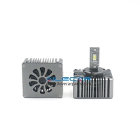 Bombilla LED para Faros Delanteros WK-D5S, 35W 55W 7600LM 6000K-6500K, Reemplazo de Xenón HID, Conversión de Iluminación Automotriz, Actualización de Bombilla Original