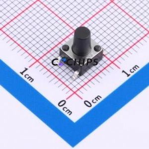 K2-1102SP-J5SC-04 Tactile Switch SMD Switch ( Operating Force: 3.5N )( Switch Length: 6mm )( Switch Width: 6mm ) - Product Image 1