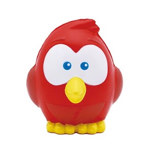 Wholesales PU Foam Simulation Cartoon Red Bird Shaped Venting Slow Rising Stress Reliever Soft Promotional Toy for <b>Kids</b> Adults - Product Image 1