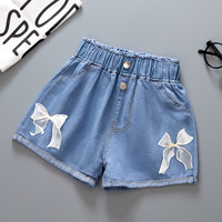 Nouveaux shorts en jean LURI pour filles 2025 – Décontractés, unis, tendance, écologiques, pour enfants et bébés, tailles moyennes et grandes – Vente en gros, en stock