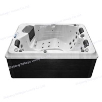 Bains à remous 16 ampères Baignoire Offre Spéciale en usine Baignoire spa extérieure 2-3 personnes