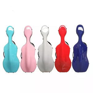 4/4 ، 3/4 صعب الألياف الزجاجية قذيفة مزدوجة باس حالة (CSB201) - Product Image 2