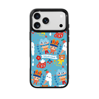Coque de téléphone AG Feeling Black Edge avec motif crème glacée dorée pour iPhone 17, 17 Pro Max, 16 Pro, 15, 15 Pro Max, 15 Pro, 14 Pro Max – Coque magnétique