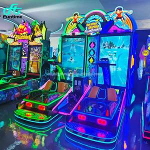 Funtime 2 Players Torrent: Juego de Carreras de Motos Acuáticas, Simulador Dinámico de Surf Acuático para Centros de Juego - Product Image 6