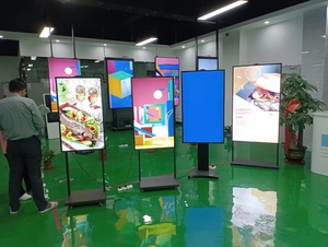 Màn Hình <span class=keywords><strong>LCD</strong></span> Treo Hai Mặt 43 49 55 Inch Trong Nhà Độ Sáng Cao 700 2500Nits Màn Hình Hiển Thị Cửa Sổ Kỹ Thuật Số Quảng Cáo - Product Image 3