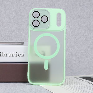 Coque de téléphone mate anti-traces de doigts avec effet peau 360 °   Conception antichoc et à adsorption magnétique pour téléphone 17 - Product Image 2