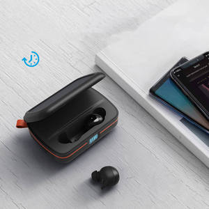 2023最新のTWS BT5.1ソーラーパネル充電イヤフォンソーラーマイクイヤホンLEDディスプレイパワーバンクヘッドセット - Product Image 5