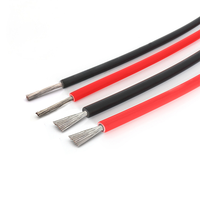 Câble solaire PV1-F 1x2.5mm2 1x4mm2 1x6mm2 Câble PV DC H1Z2Z2-K Fil photovoltaïque résistant aux UV sans halogène pour système d'énergie solaire