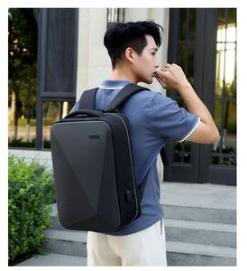 Wholesale <b>Anti</b> <b>Theft</b> Type Custom Fashion EVA Hard Shell Usb Charger Password Lock Business Waterproof Men Laptop <b>Backpack</b> - Product Image 6