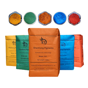 Polvo de pigmento cerámico sintético de óxido de hierro a bajo precio, <span class=keywords><strong>colores</strong></span> de tinte de hormigón <span class=keywords><strong>para</strong></span> <span class=keywords><strong>pintura</strong></span> de ladrillo de cemento - Product Image 1